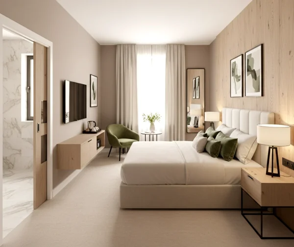 Interior design contract su misura per hotel – progetto Creaopera